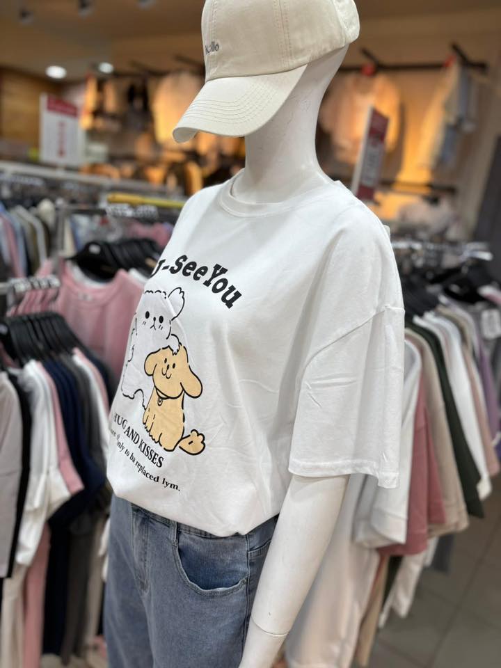 🐶 CU-SeeYou可愛狗狗印花T:圖片 7