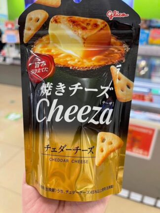 日本🇯🇵限定固力果glico Cheeza起司🧀餅乾（切達起司）32克