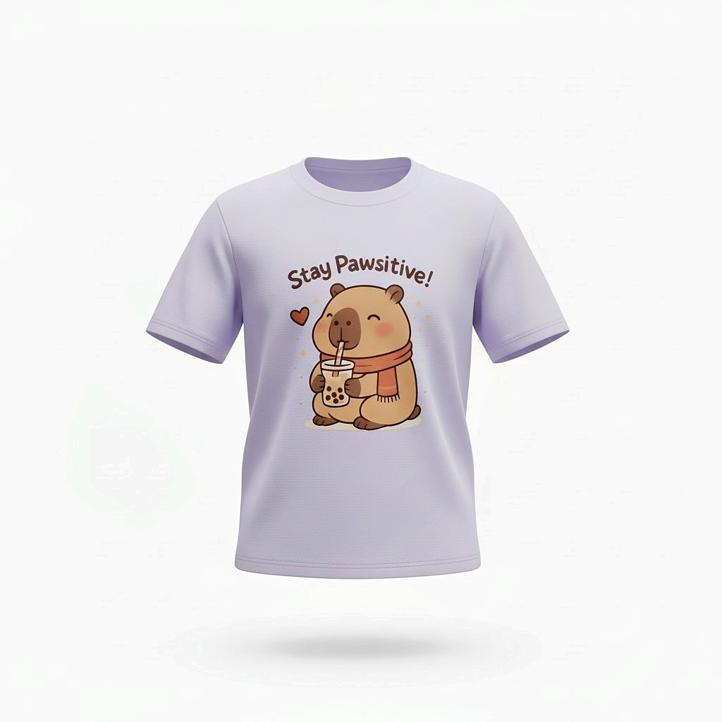 卡比巴拉 Stay Pawsitive 上衣