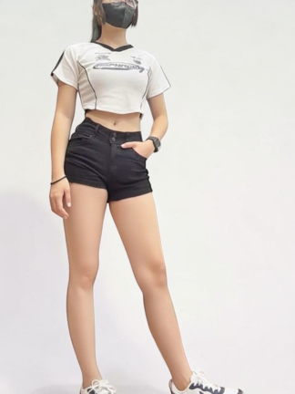 牛仔短褲｜黑白百搭神褲