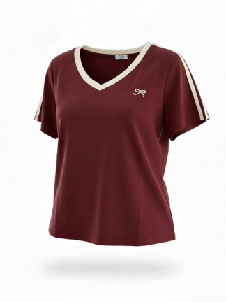 蝴蝶結滾邊合身ㄒ