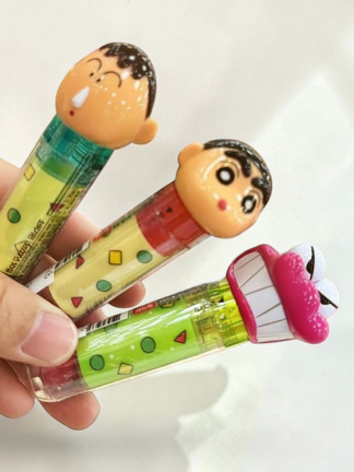 超萌蠟筆小新口紅糖