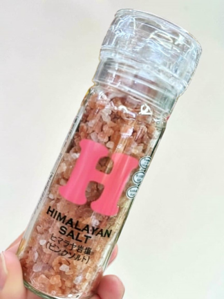 喜馬拉雅粉紅岩鹽 研磨罐