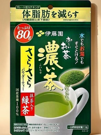 🇯🇵伊藤園 油切美體綠茶粉 大容量