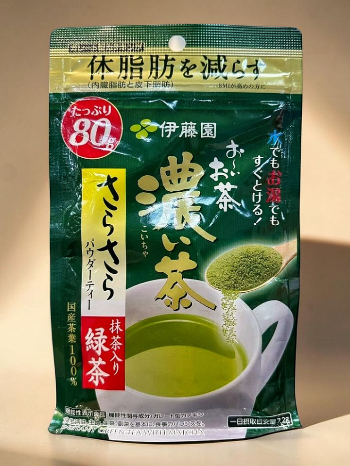 🇯🇵伊藤園 油切美體綠茶粉 大容量:圖片 2