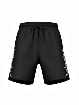 星紋印刷運動短褲