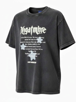 重磅學院水洗 T