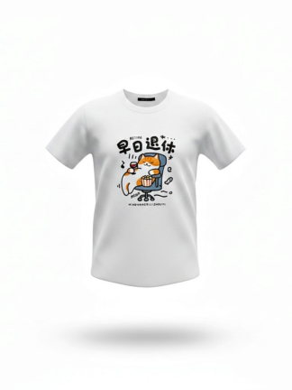 新品上市｜早日退休療癒短T