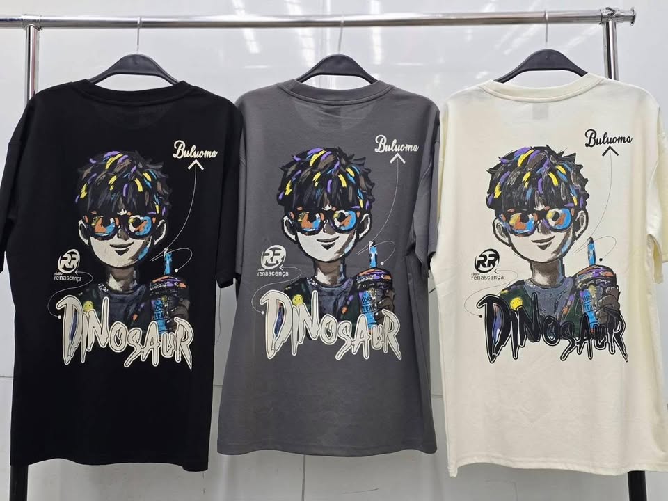 街頭玩味.DINOSAUR 恐龍男孩圓領 T:圖片 2