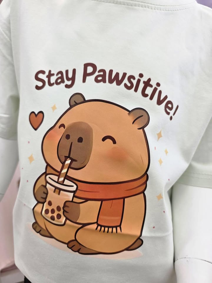 卡比巴拉 Stay Pawsitive 上衣:圖片 8