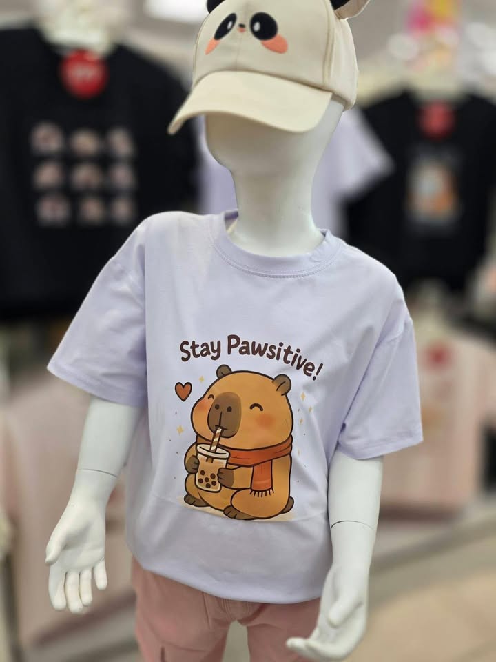 卡比巴拉 Stay Pawsitive 上衣:圖片 6