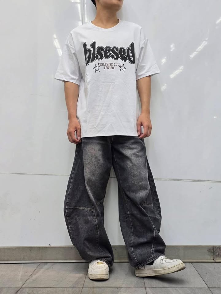 學院風重磅圓領 T:圖片 5