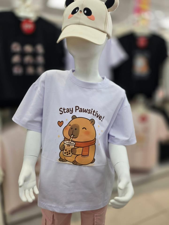 卡比巴拉 Stay Pawsitive 上衣:圖片 4