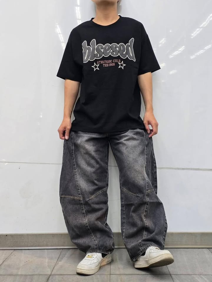 學院風重磅圓領 T:圖片 2