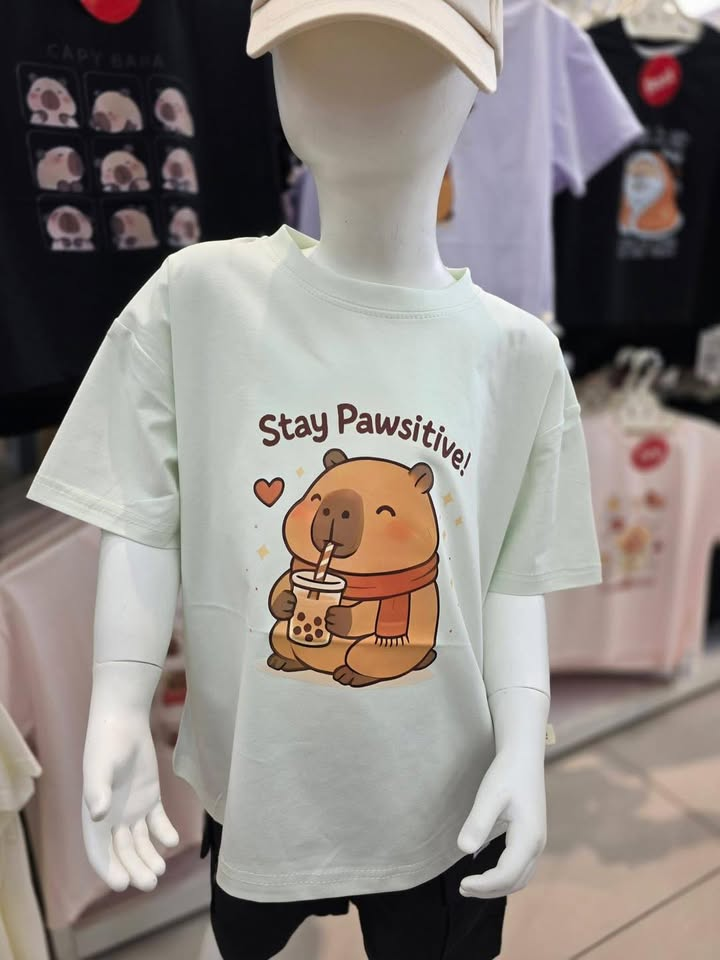 卡比巴拉 Stay Pawsitive 上衣:圖片 5