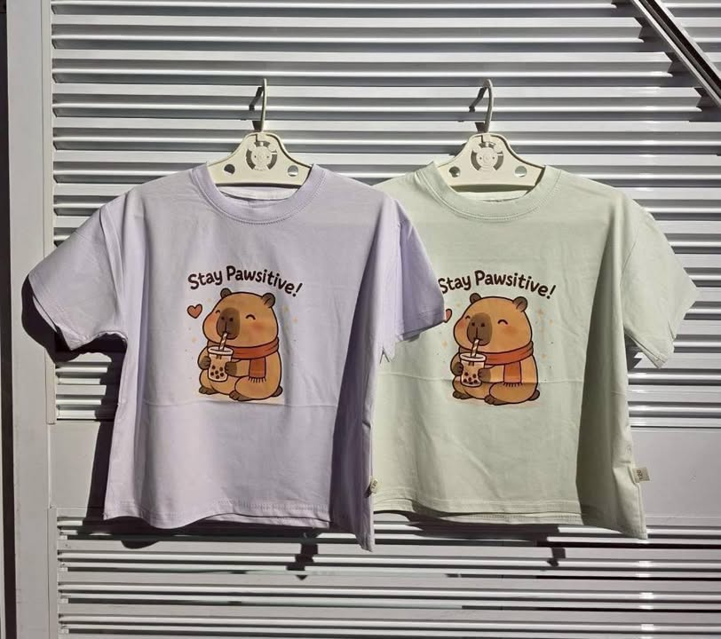 卡比巴拉 Stay Pawsitive 上衣:圖片 3