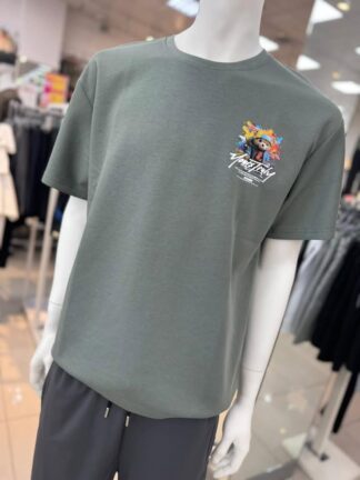 前小圖後大圖短T