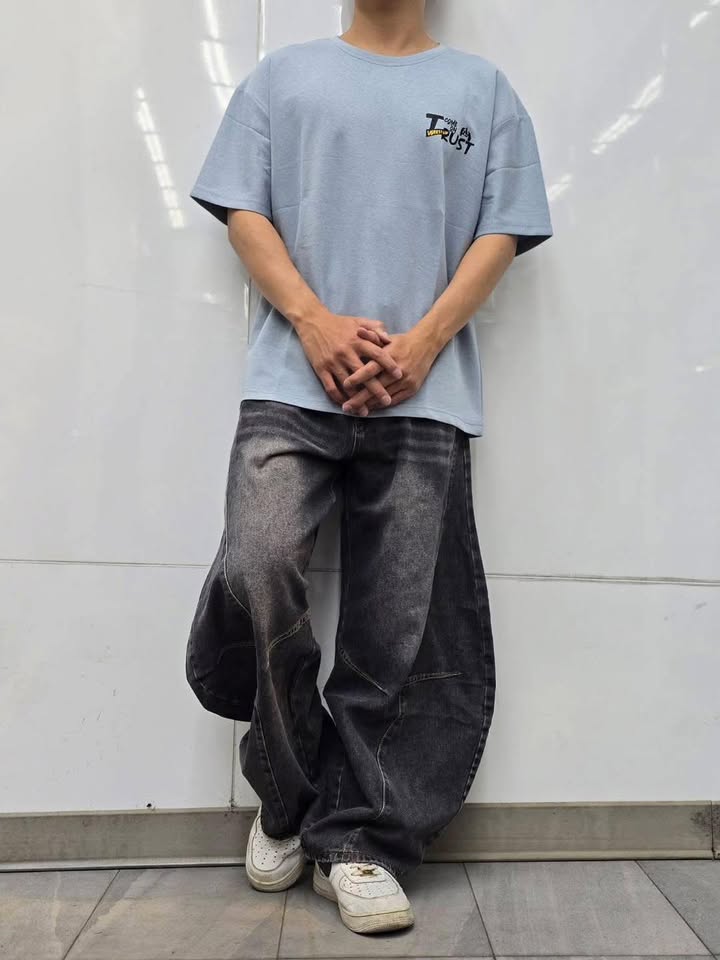 NICE TRUST 滿版標語圓領 T:圖片 4