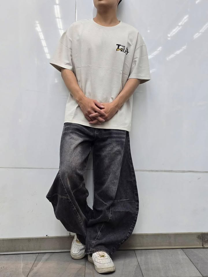 NICE TRUST 滿版標語圓領 T:圖片 2
