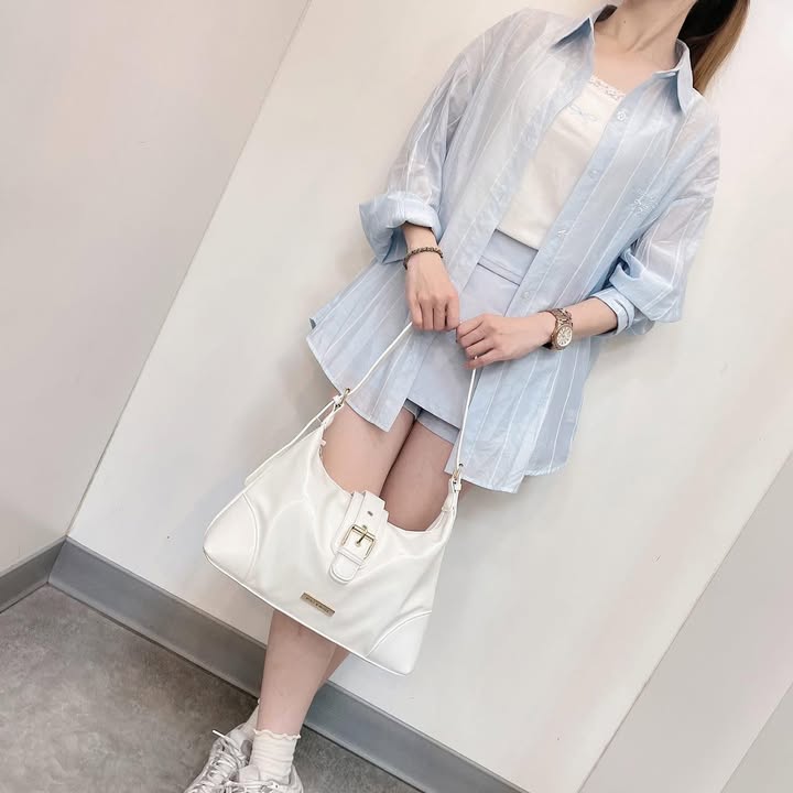 氣質鎖扣皮革包:圖片 5