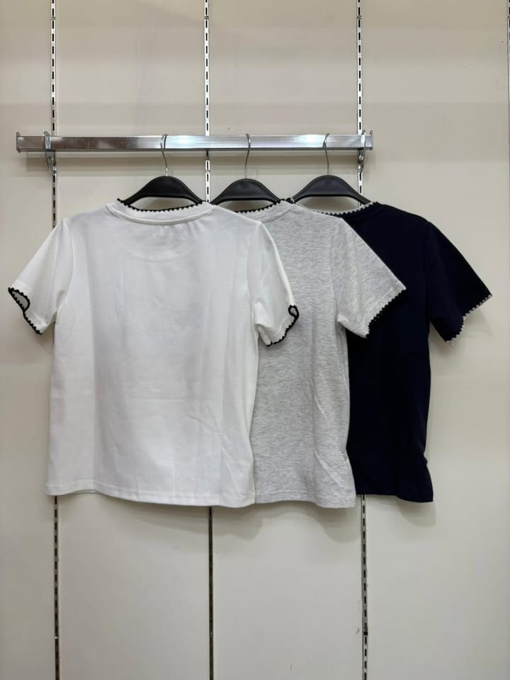 可愛刺繡電話小馬短袖上衣 - Image 9