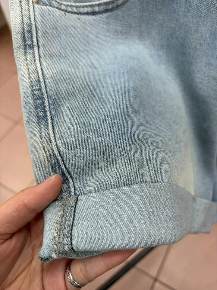 心機刷色牛仔短褲|腿長直接開外掛:圖片 10