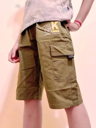男童夏款工裝短褲