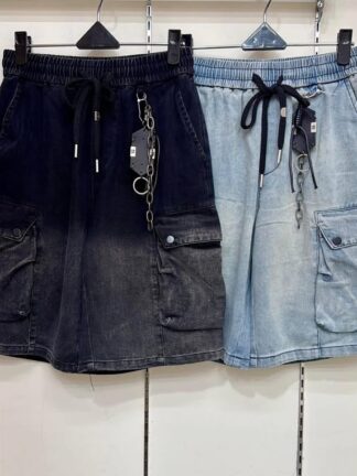 吊鏈牛仔短褲