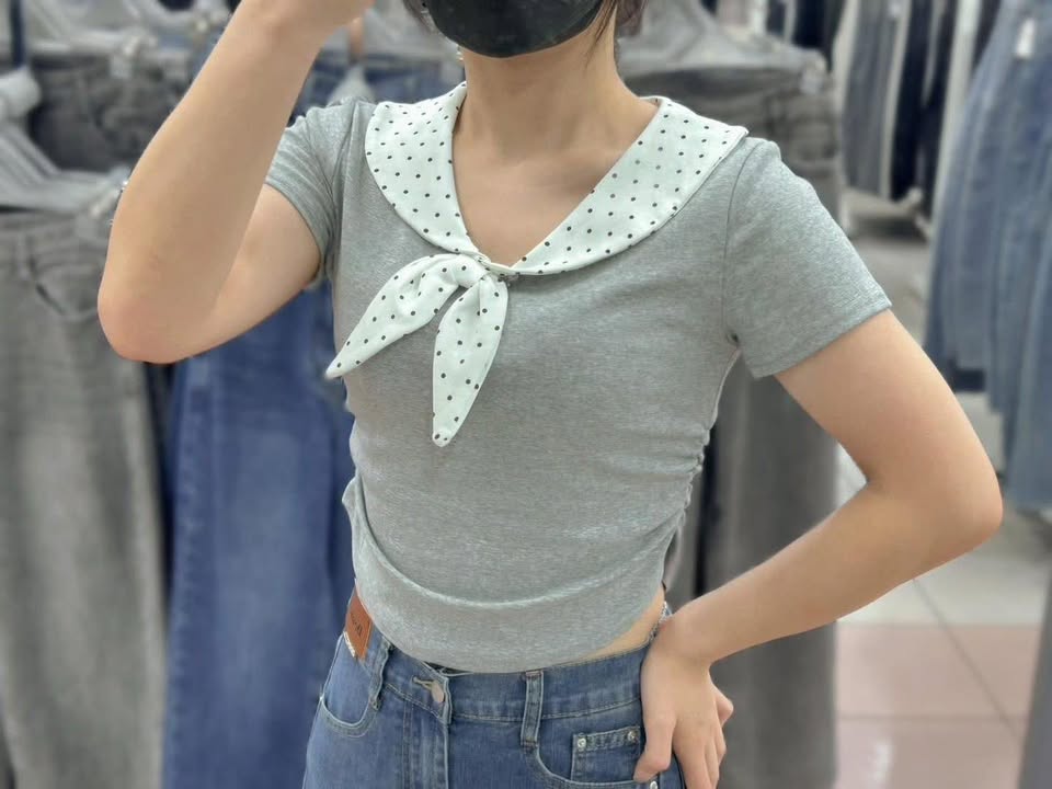 🎀 波點領結上衣|甜美氣質必備款 🎀:圖片 4