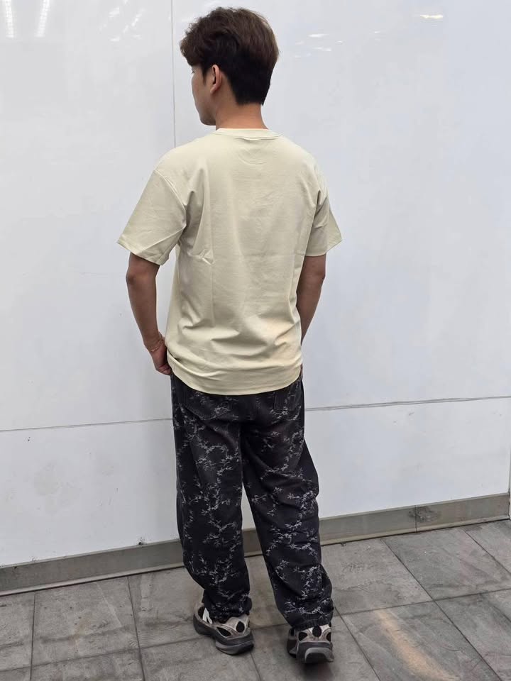 復古慢跑鞋插畫重磅 T - Image 6