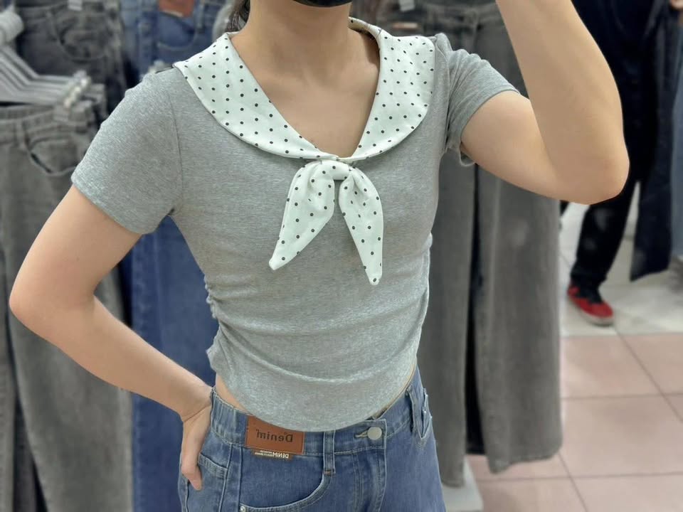 🎀 波點領結上衣|甜美氣質必備款 🎀:圖片 6