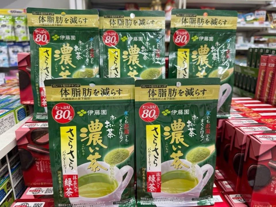 🇯🇵伊藤園 油切美體綠茶粉 大容量:圖片 11