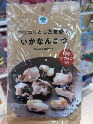 日本人氣下酒零食｜脆口魷魚軟骨
