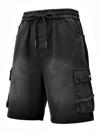 水洗工裝短褲