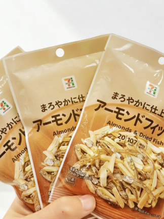 7-11 日本進口｜杏仁小魚乾