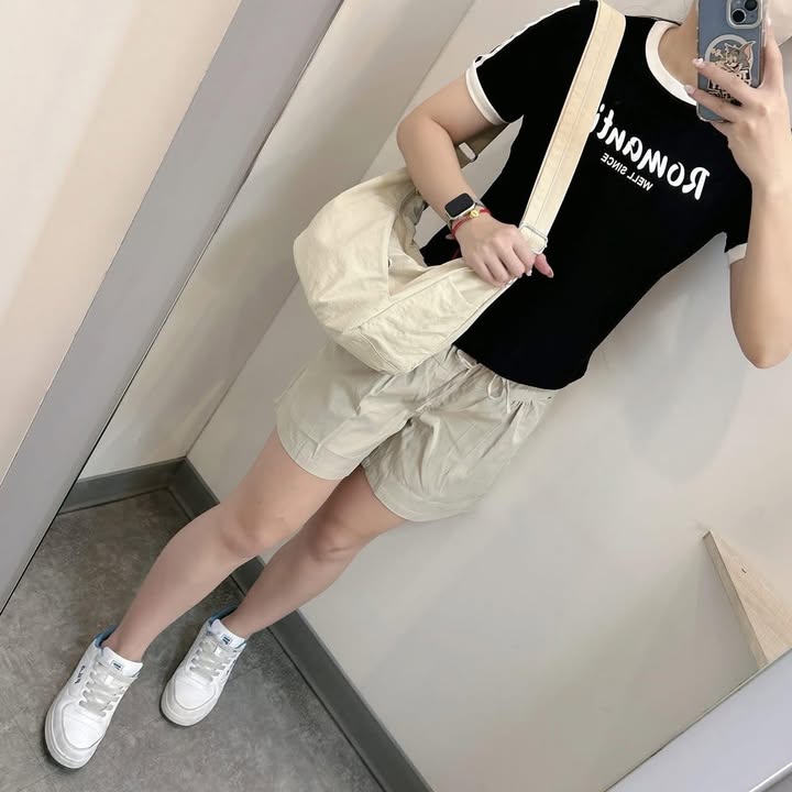 馬卡龍微皺感大容量半月胸包:圖片 4