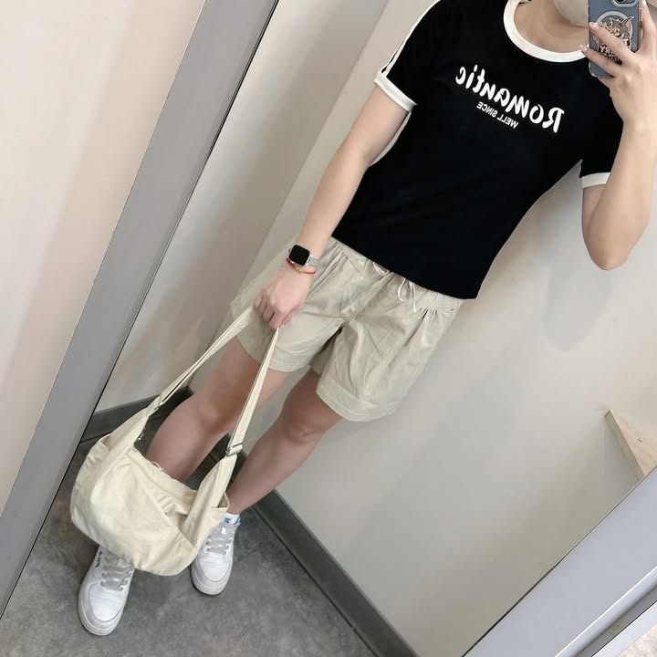 馬卡龍微皺感大容量半月胸包:圖片 7