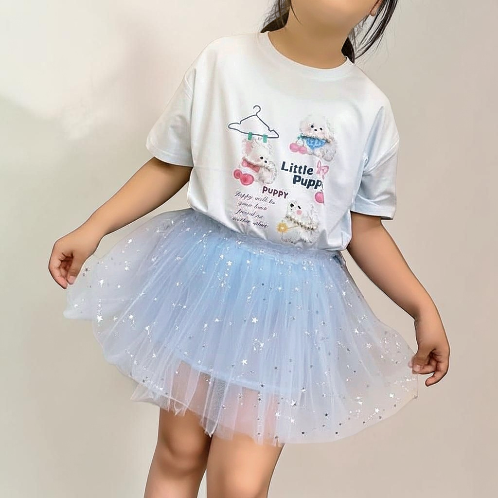 星光閃閃澎澎網紗半身裙:圖片 2