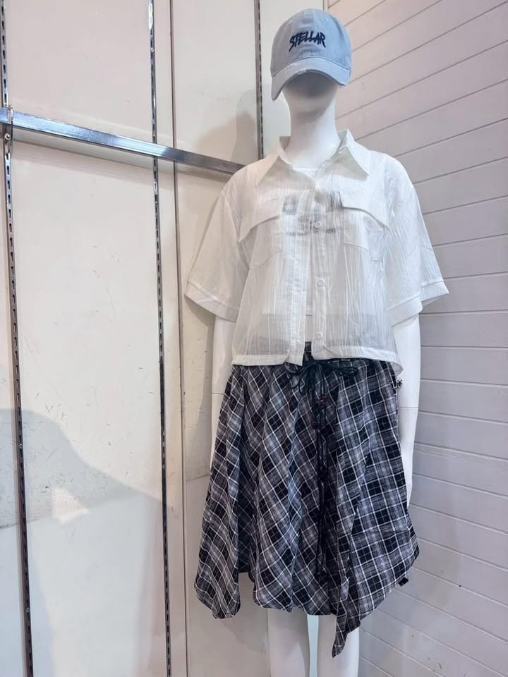 晨霧透氣短版襯衫外套 - Image 3