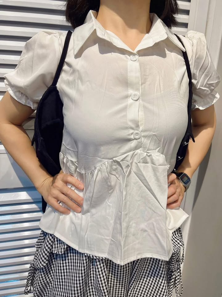 牛仔二件式馬甲襯衫:圖片 9