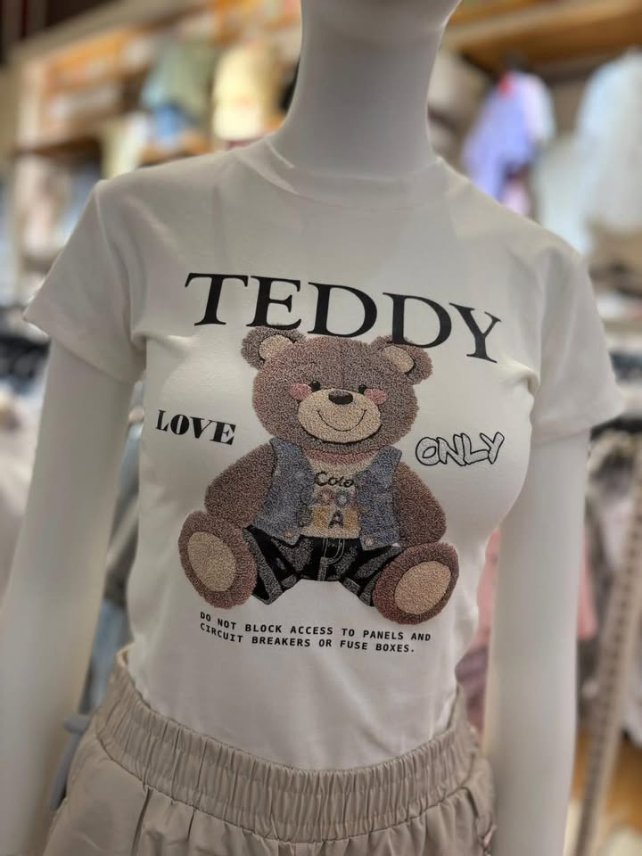 TEDDY小熊立體棉花合身上衣