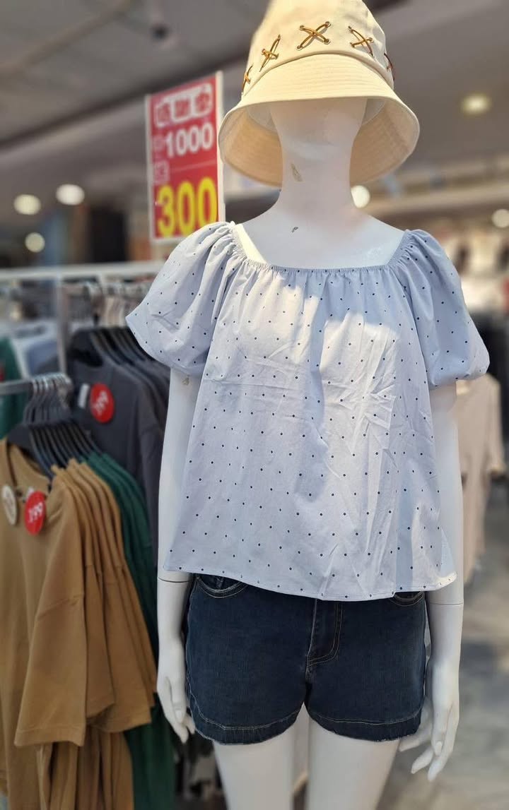 氣質小香風泡泡袖雪紡上衣:圖片 6