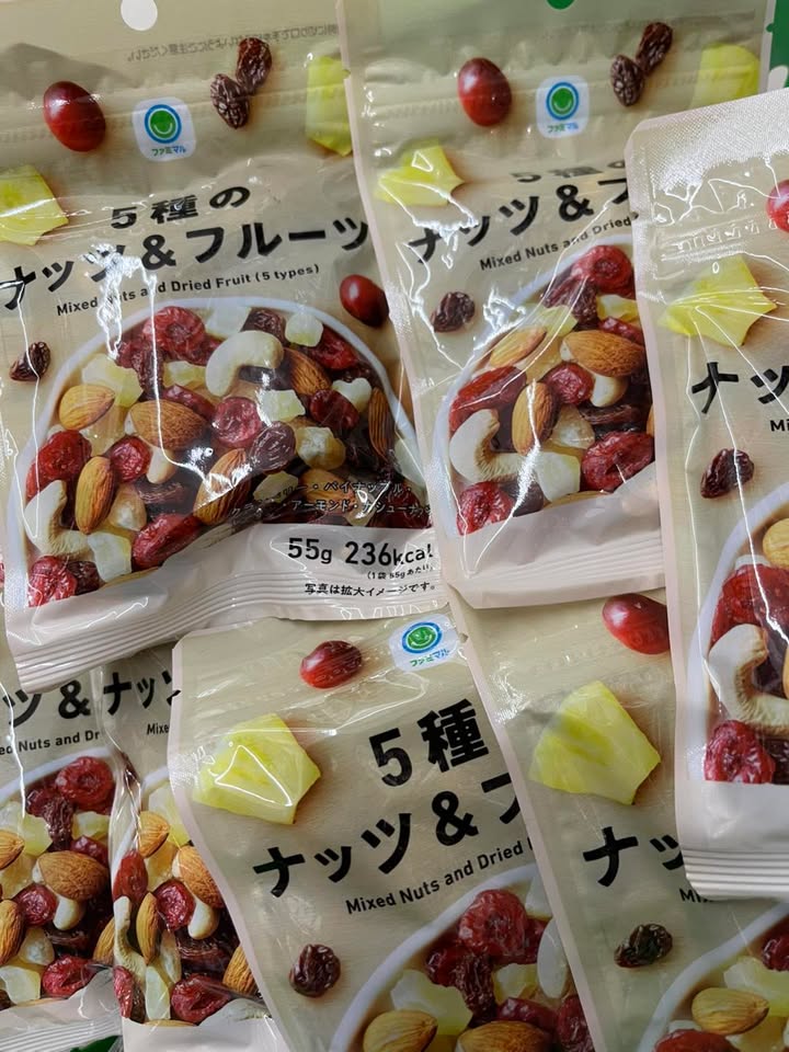 日本人氣零嘴|5種堅果水果綜合包🍓✨ - Image 5