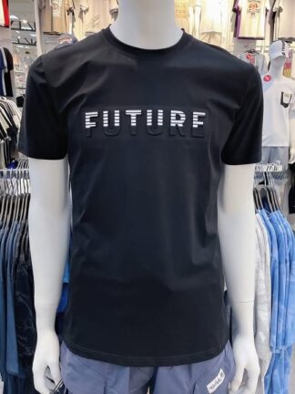 FUTURE 立體壓紋圓領T