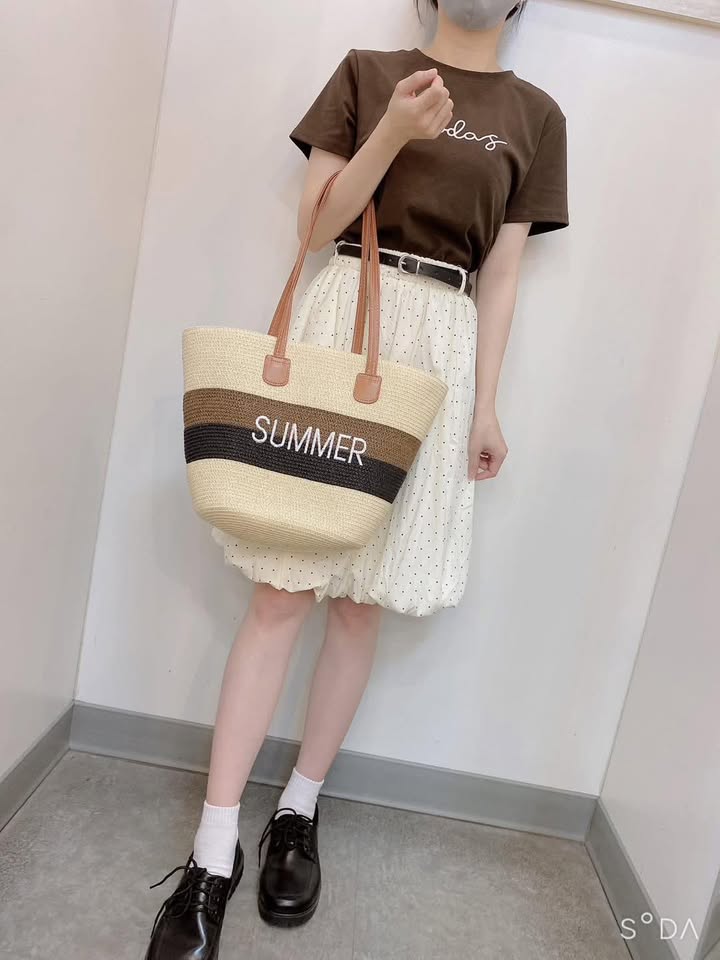 SUMMER 草編托特包 - Image 6