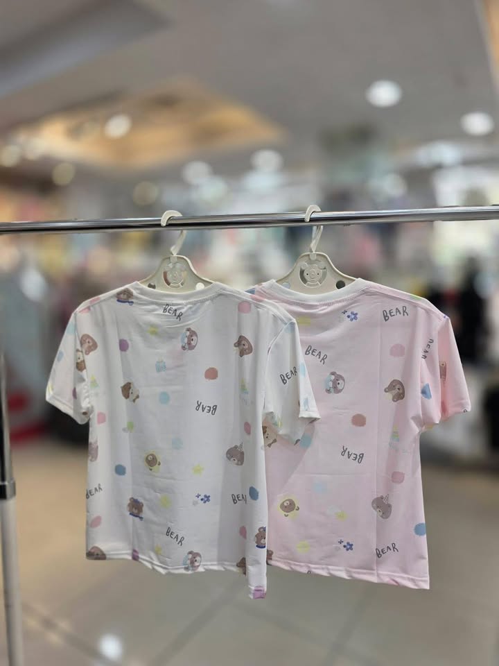 女童涼涼布小熊上衣 - Image 9