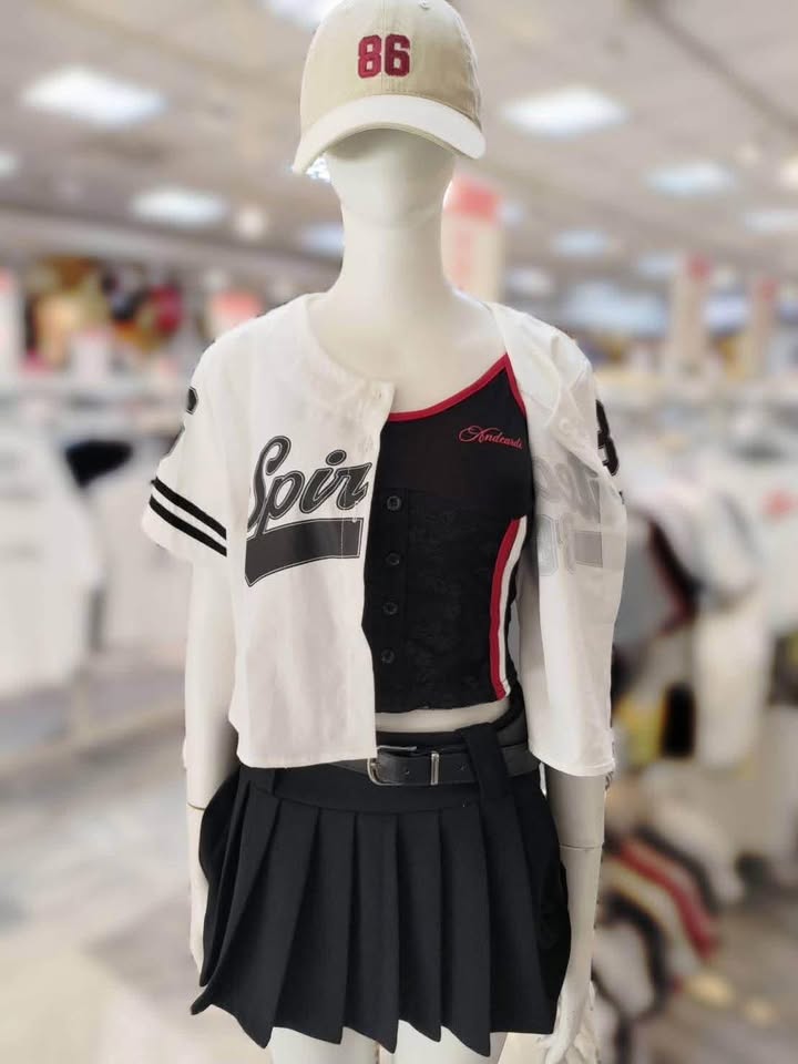 運動拼接蕾絲背心 - Image 3