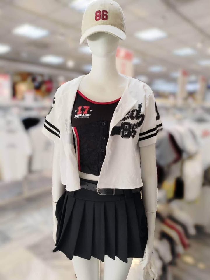運動拼接蕾絲背心 - Image 7