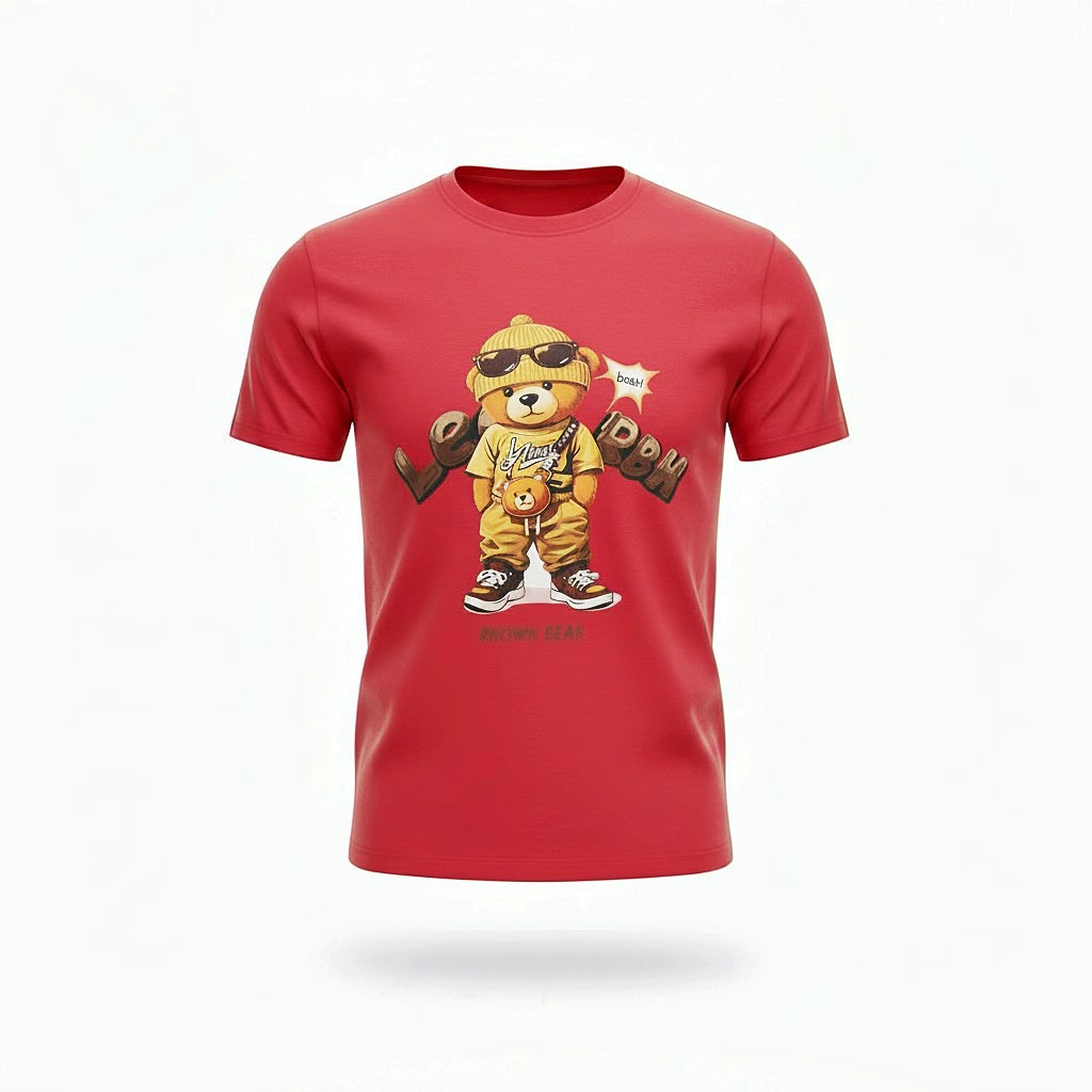 新品上市|潮酷熊熊印花短T 🐻🕶️