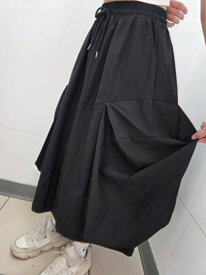 鬆緊寬褲裙 - Image 9